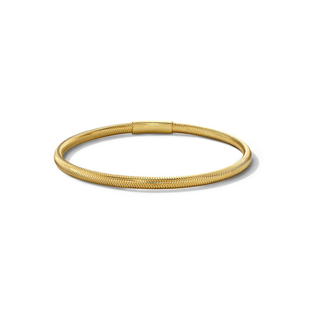 Gold Stretch Small Bangle Bracelet
