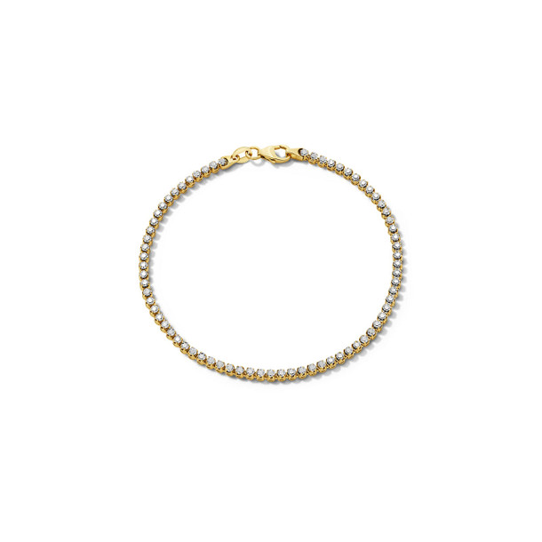 Gold Illusion-Cut Bracelet