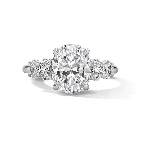 Five Stone Diamond Engagement Setting by C. Gonshor