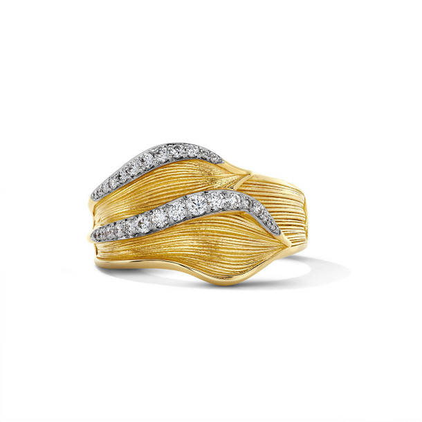 Tacori Diamond Petal Ring