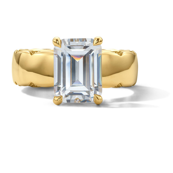 Tacori Hidden Halo Milgrain Edge 6mm Engagement Setting