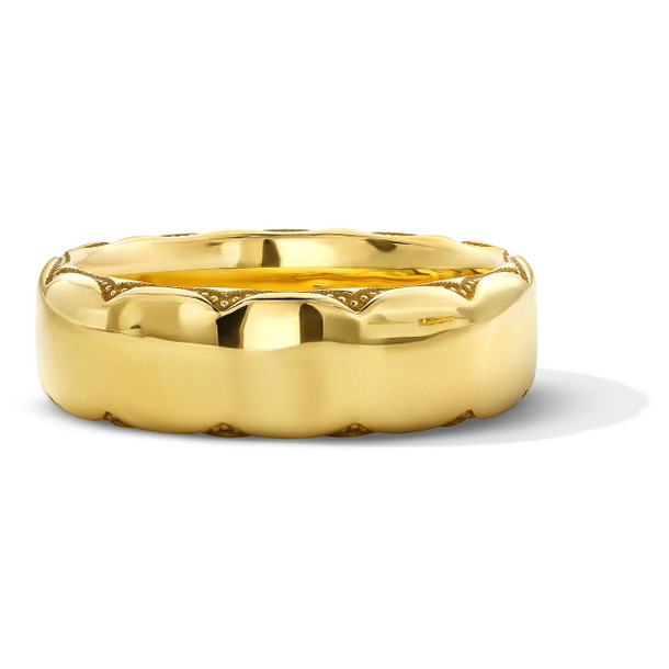 Tacori High Polished Milgrain 6mm Wedding Band