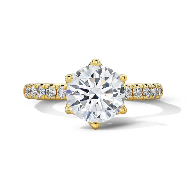 Verragio Euro Shank Graduated Diamond Engagement Setting