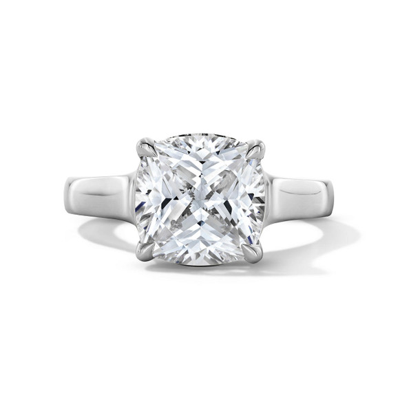 Tacori Half Hidden Halo Cathedral Engagement Setting