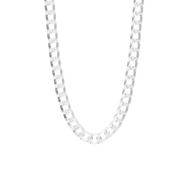 Black Shield Clasp Link Chain Necklace