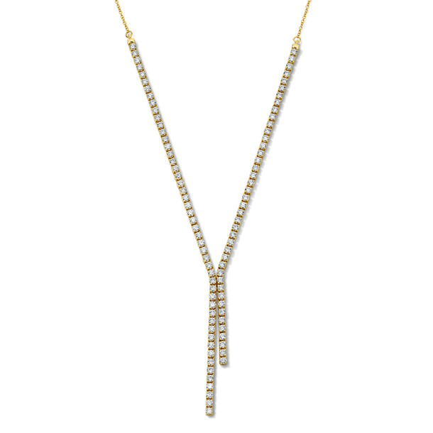 Diamond Lariat Necklace
