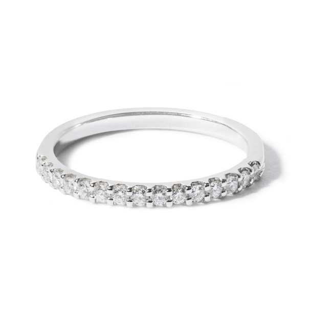 1/2 Way Diamond Wedding Band (0.25tw)