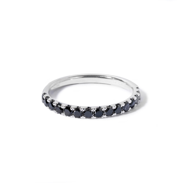 Black Diamond Wedding Band (1.06tw)