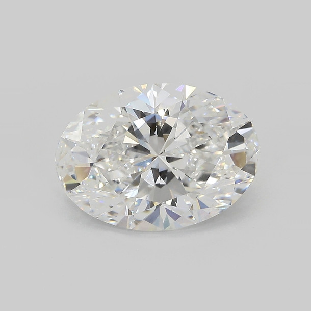 Oval 4.08 E VS1 - #814488 - Lab Grown