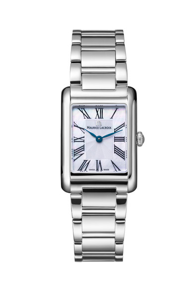 Maurice Lacroix Fiaba Square 34 Mother of Pearl Dial Watch | Stainless Steel