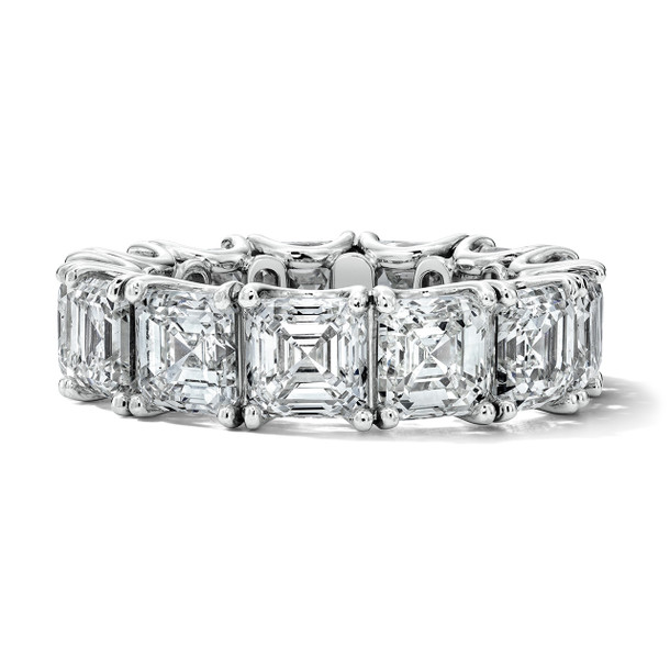 Asscher Diamond Eternity Band (12.81tw)