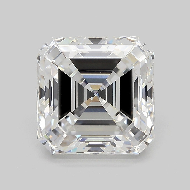 Asscher 5.08 E VVS2 - #997428 - Lab Grown