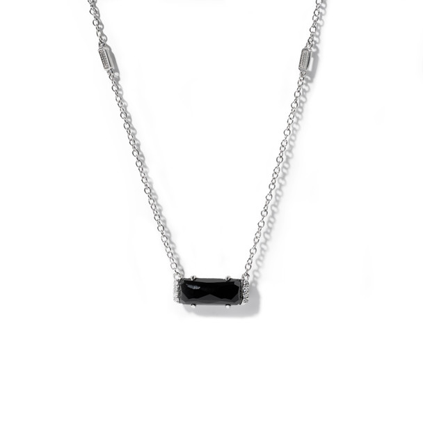 Tacori Black Onyx Pendant Necklace