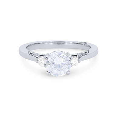 Simply Tacori Three Stone Engagement Setting