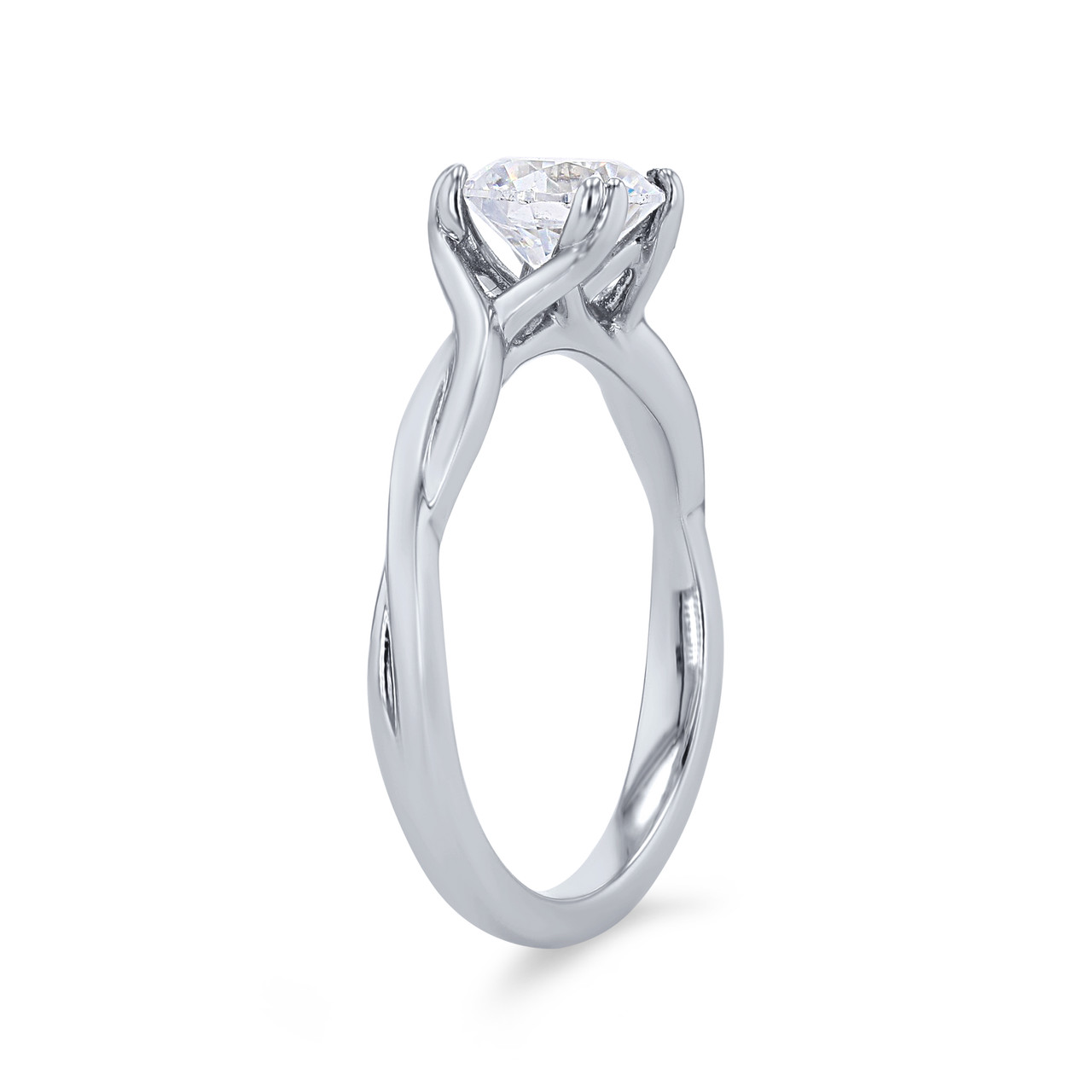 Solitaire Twist Engagement Setting by Artcarved