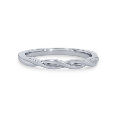 Artcarved Twist Wedding Band