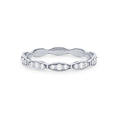 Tacori Sculpted Crescent Eternity Band