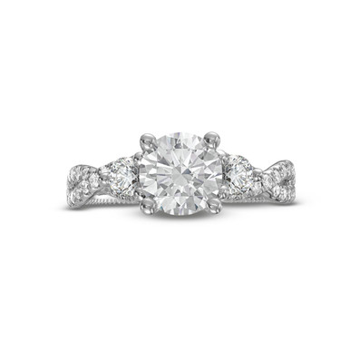 Verragio Renaissance Three Stone Twist Engagement Setting