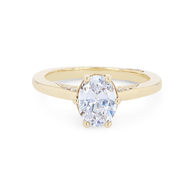 Simply Tacori Six Prong Oval Engagement Setting