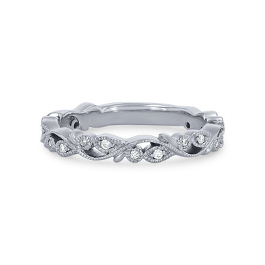 Artcarved Floral Filigree Wedding Band Artcarved Floral Filigree Wedding Band