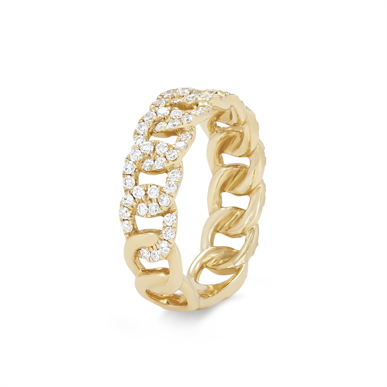 Diamond Chain Link Band