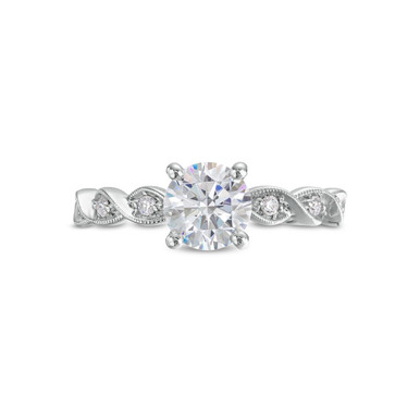 Milgrain Twist Engagement Setting by Diamonds Direct Designs