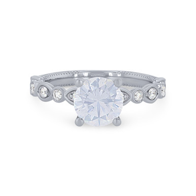Verragio Renaissance Alternating Shape Engagement Setting