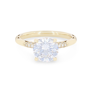 Tacori Founder's Scallop Diamond  Engagement Setting