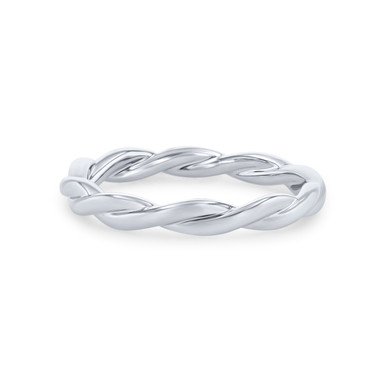 Twist Wedding Band