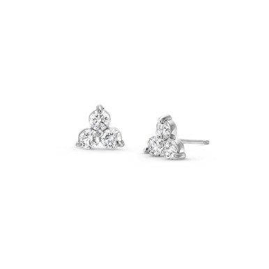 Trio Diamond Stud Earrings