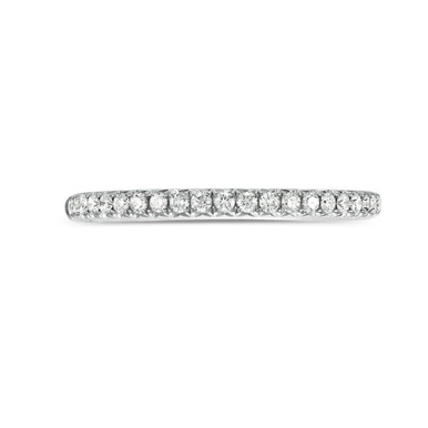 French Pave Diamond Wedding Band by Diamonds Direct Designs