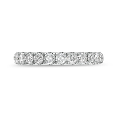 Classic Four Prong Diamond Wedding Band by Adorette