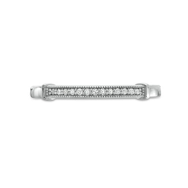 Beadset Milgrain Wedding Band by Diamonds Direct Designs