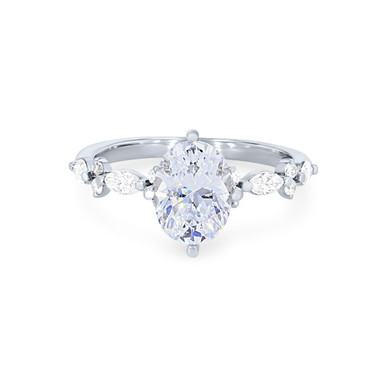 Alternating Marquise Diamond Engagement Setting Alternating Marquise Diamond Engagement Setting