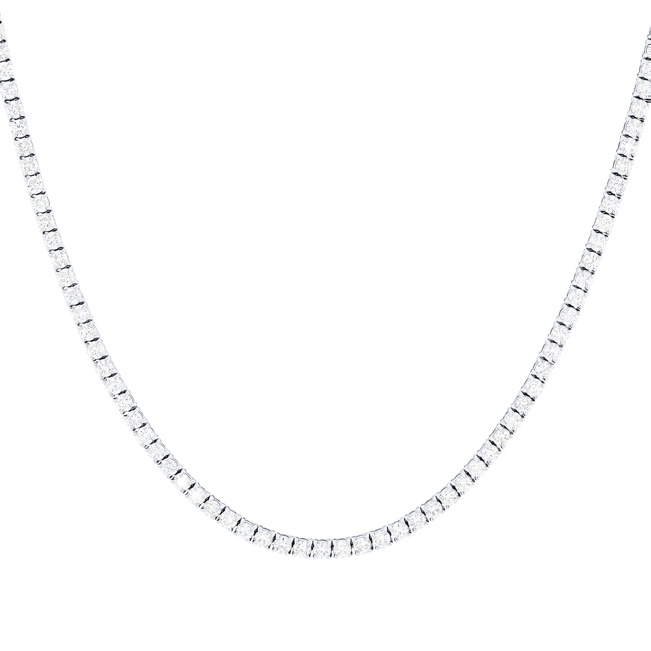 Lab Grown Diamond Tennis Necklace
