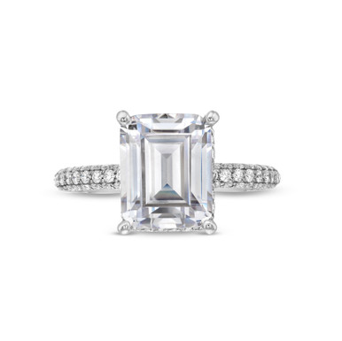 Simon G. Hidden Halo Pave Engagement Setting Simon G. Hidden Halo Pave Engagement Setting