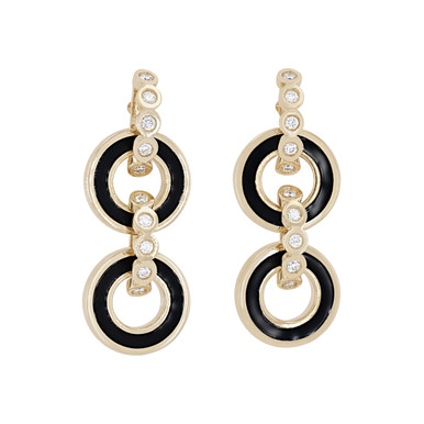 Michael M. Chroma Arch Drop Earrings