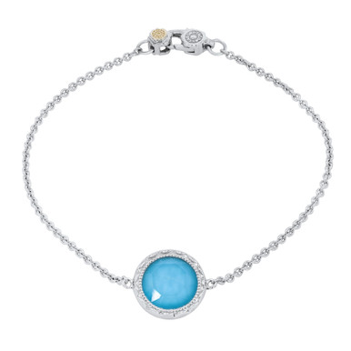Tacori Crescent Embrace Turquoise Bracelet