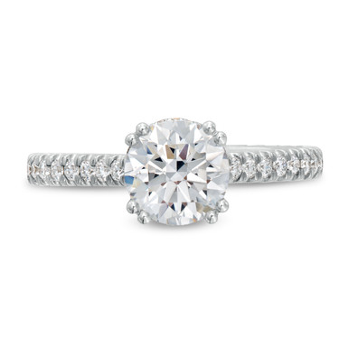 Verragio Renaissance Hidden Halo 3/4 Way Engagement Setting