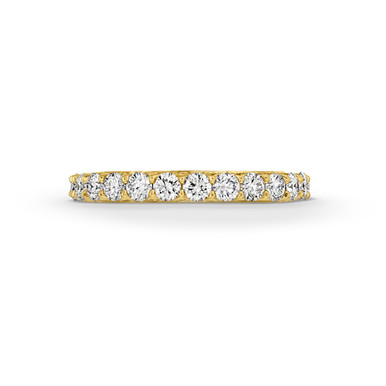 Michael M. V-Prong 3/4 Way Diamond Wedding Band