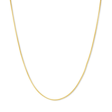 14K Gold Round Box Chain (18-inch) 14K Gold Round Box Chain (18-inch)