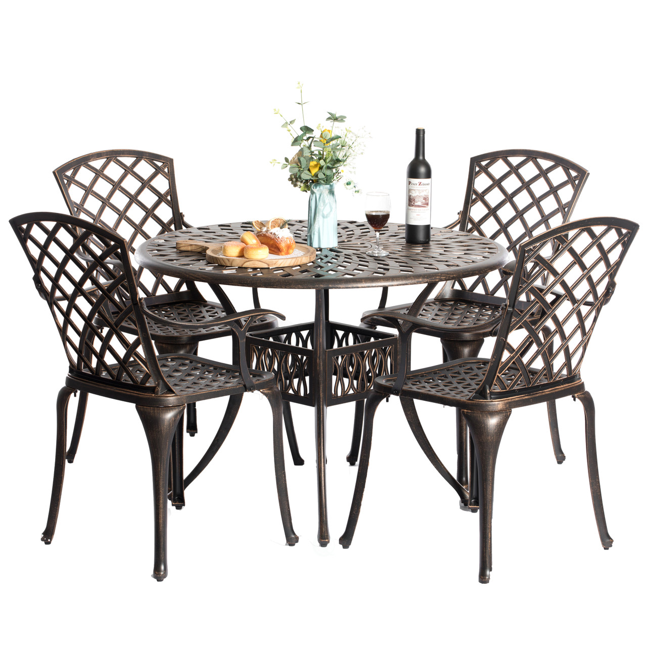 mesh outdoor dining sets