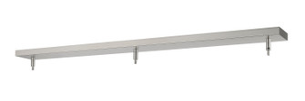 Multi Point Canopy Three Light Ceiling Plate in Brushed Nickel (224|CP4403BN)