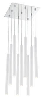 Forest LED Chandelier in Chrome (224|917MP24WHLED9SCH)