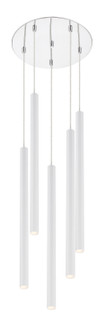 Forest LED Chandelier in Chrome (224|917MP24WHLED5RCH)
