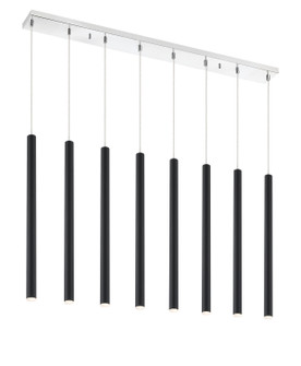 Forest LED Linear Chandelier in Chrome (224|917MP24MBLED8LCH)