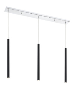 Forest LED Linear Chandelier in Chrome (224|917MP24MBLED3LCH)