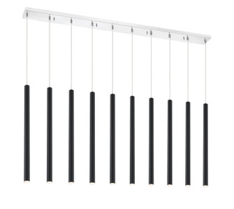 Forest LED Linear Chandelier in Chrome (224|917MP24MBLED10LCH)
