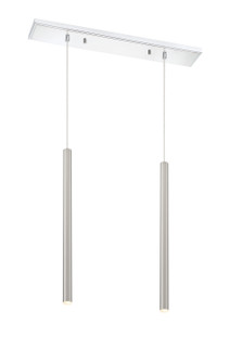 Forest LED Linear Chandelier in Chrome (224|917MP24BNLED2LCH)
