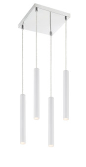 Forest LED Chandelier in Chrome (224|917MP12WHLED4SCH)